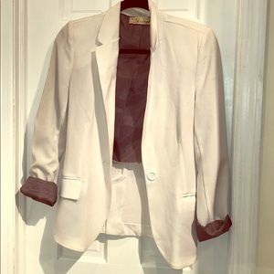 Vintage Havana white blazer